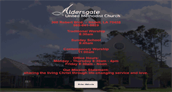 Desktop Screenshot of aldersgate-slidell.org